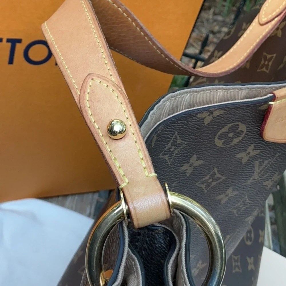 Louis Vuitton Classic Brown Monogram Tote- Graceful mm - Picture 2 of 15